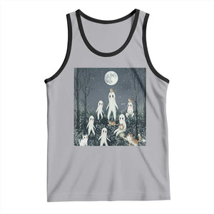 Fresno Nightkittens Nightcrawler Tank Top Funny Horror Cat Cryptid Lover Gift TS12 Athletic Heather Black Print Your Wear