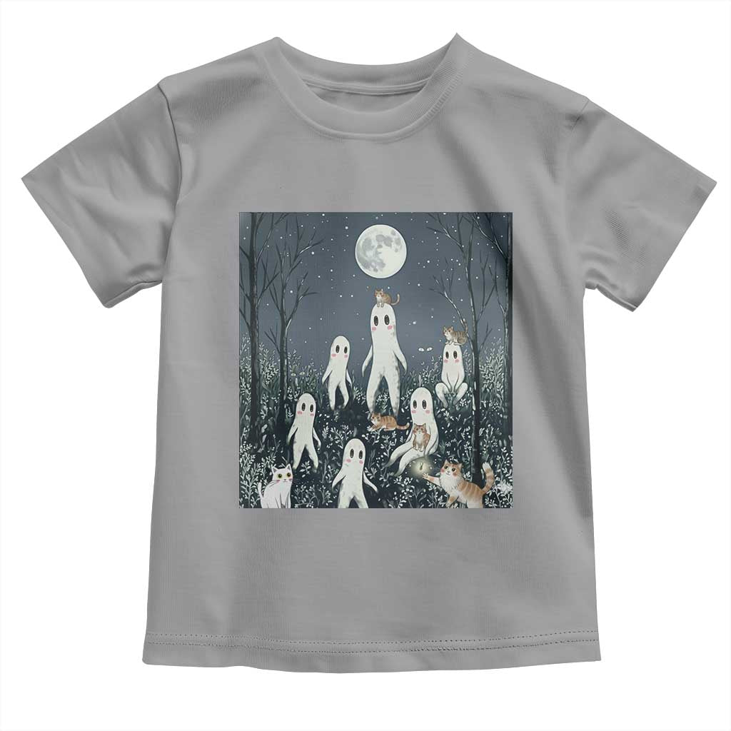 Fresno Nightkittens Nightcrawler Toddler T Shirt Funny Horror Cat Cryptid Lover Gift TS12 Sport Gray Print Your Wear