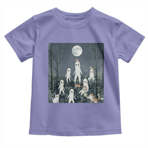 Fresno Nightkittens Nightcrawler Toddler T Shirt Funny Horror Cat Cryptid Lover Gift TS12 Violet Print Your Wear