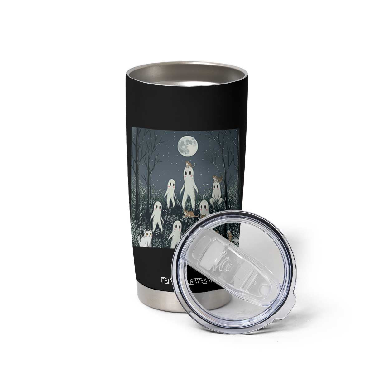 Fresno Nightkittens Nightcrawler Tumbler Cup Funny Horror Cat Cryptid Lover Gift TS12 Print Your Wear