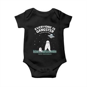 Gangster Til The Pants Start Walkin Nightcrawler Baby Onesie Funny Cryptid Hunter TS12 Black Print Your Wear