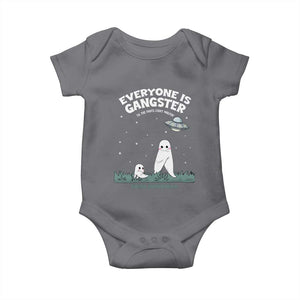 Gangster Til The Pants Start Walkin Nightcrawler Baby Onesie Funny Cryptid Hunter TS12 Charcoal Print Your Wear