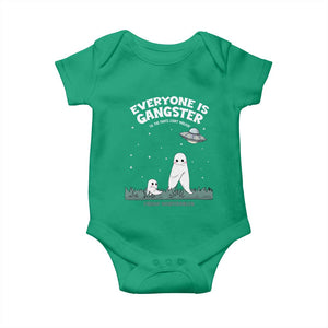 Gangster Til The Pants Start Walkin Nightcrawler Baby Onesie Funny Cryptid Hunter TS12 Irish Green Print Your Wear