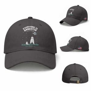 Gangster Til The Pants Start Walkin Nightcrawler Baseball Cap Funny Cryptid Hunter TS12 Baseball Cap Universal Fit Dark Gray Print Your Wear