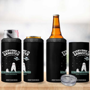 Gangster Til The Pants Start Walkin Nightcrawler 4 in 1 Can Cooler Tumbler Funny Cryptid Hunter TS12 Print Your Wear