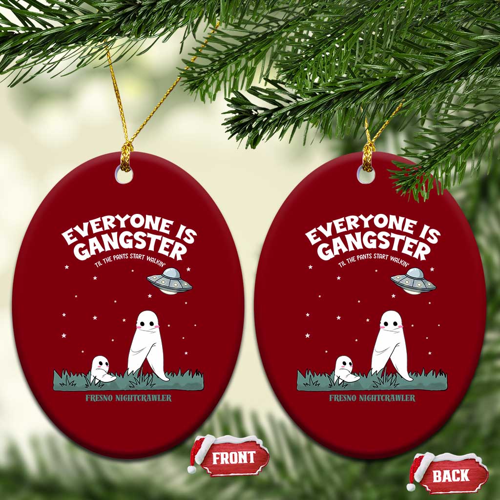 Gangster Til The Pants Start Walkin Nightcrawler Ceramic Ornament Funny Cryptid Hunter TS12 Print Your Wear
