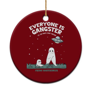 Gangster Til The Pants Start Walkin Nightcrawler Ceramic Ornament Funny Cryptid Hunter TS12 1pc Red Print Your Wear