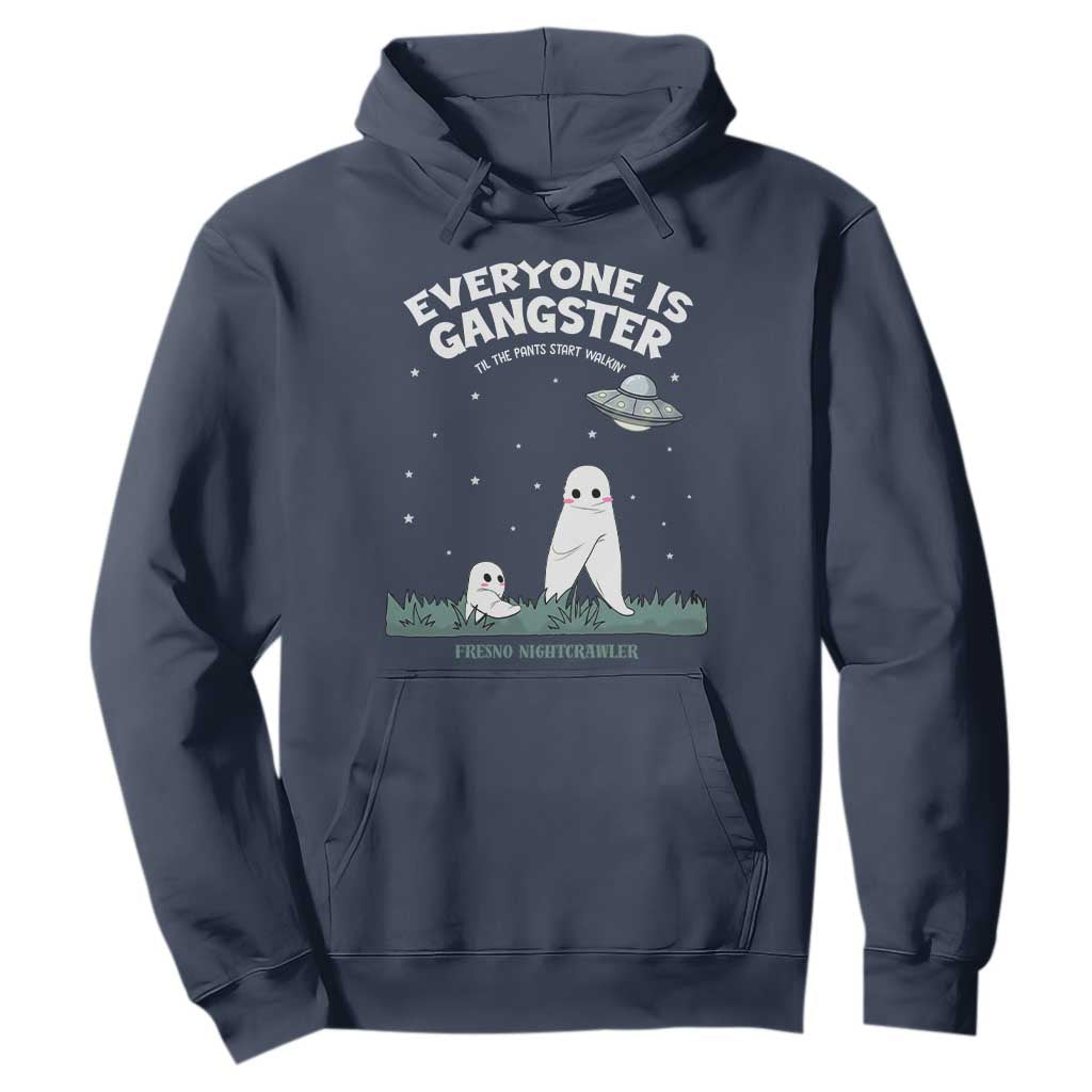 Gangster Til The Pants Start Walkin Nightcrawler Hoodie Funny Cryptid Hunter TS12 Navy Print Your Wear