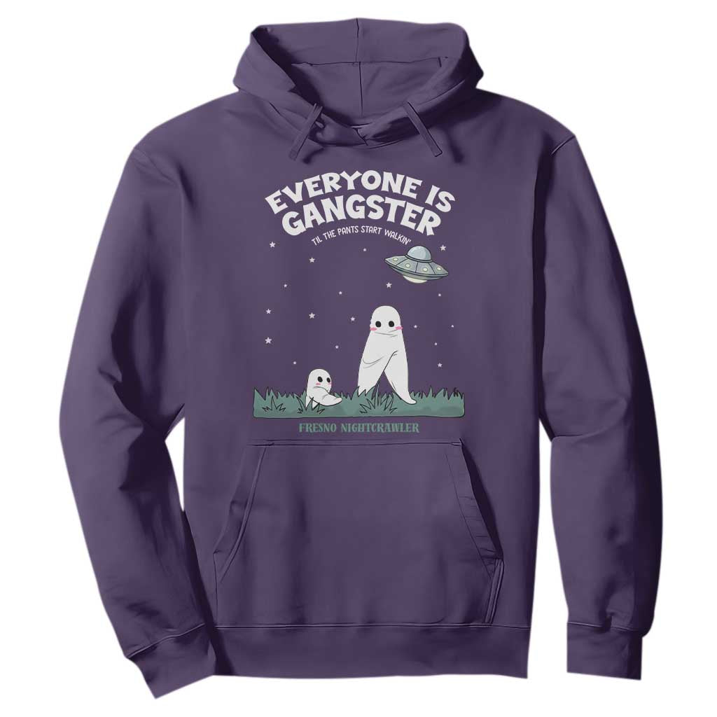 Gangster Til The Pants Start Walkin Nightcrawler Hoodie Funny Cryptid Hunter TS12 Purple Print Your Wear
