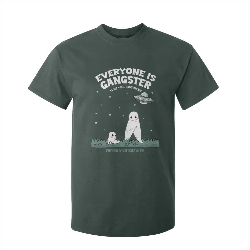 Gangster Til The Pants Start Walkin Nightcrawler T Shirt For Kid Funny Cryptid Hunter TS12 Dark Forest Green Print Your Wear