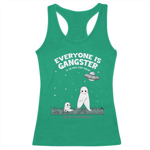 Gangster Til The Pants Start Walkin Nightcrawler Racerback Tank Top Funny Cryptid Hunter TS12 Irish Green Print Your Wear