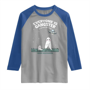 Gangster Til The Pants Start Walkin Nightcrawler Raglan Shirt Funny Cryptid Hunter TS12 Sport Gray Royal Print Your Wear