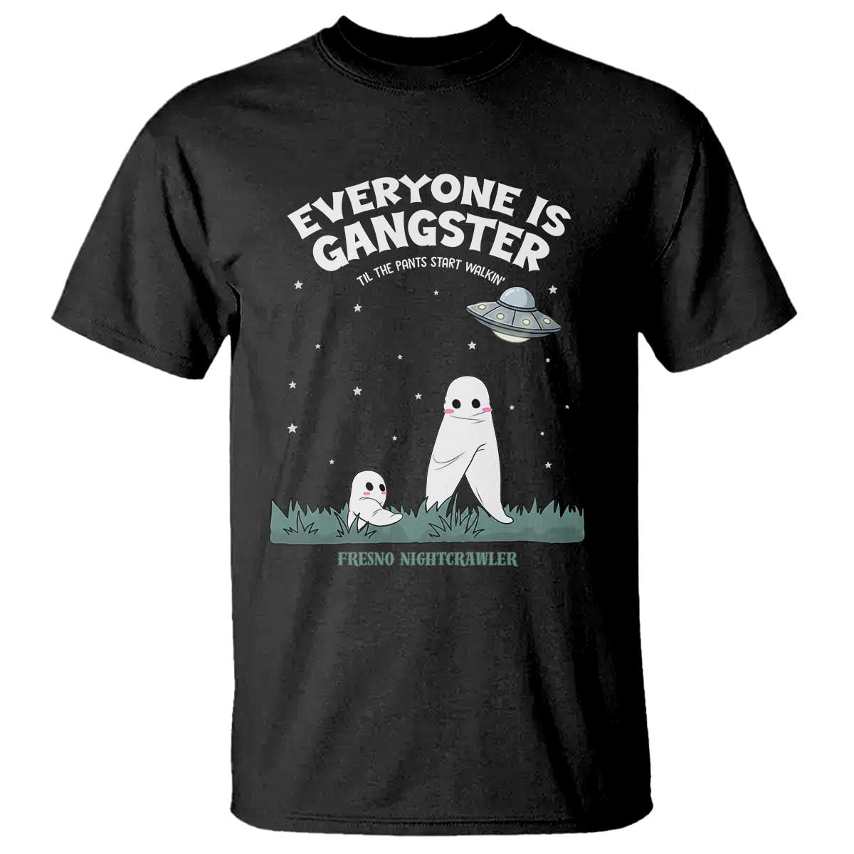 Gangster Til The Pants Start Walkin Nightcrawler T Shirt Funny Cryptid Hunter TS12 Black Print Your Wear