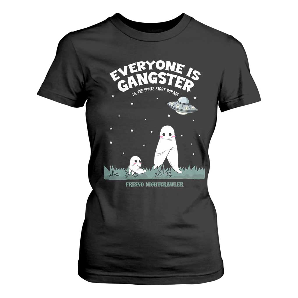 Gangster Til The Pants Start Walkin Nightcrawler T Shirt For Women Funny Cryptid Hunter TS12 Black Print Your Wear