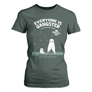 Gangster Til The Pants Start Walkin Nightcrawler T Shirt For Women Funny Cryptid Hunter TS12 Dark Forest Green Print Your Wear