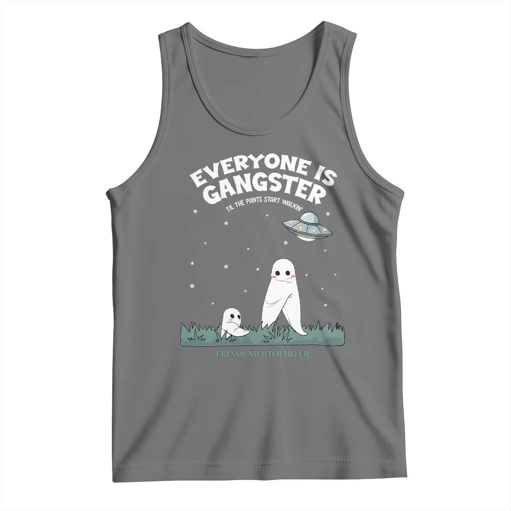 Gangster Til The Pants Start Walkin Nightcrawler Tank Top Funny Cryptid Hunter TS12 Black Heather Print Your Wear