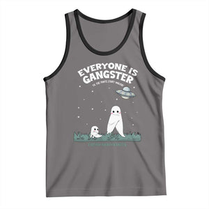 Gangster Til The Pants Start Walkin Nightcrawler Tank Top Funny Cryptid Hunter TS12 Deep Heather Black Print Your Wear