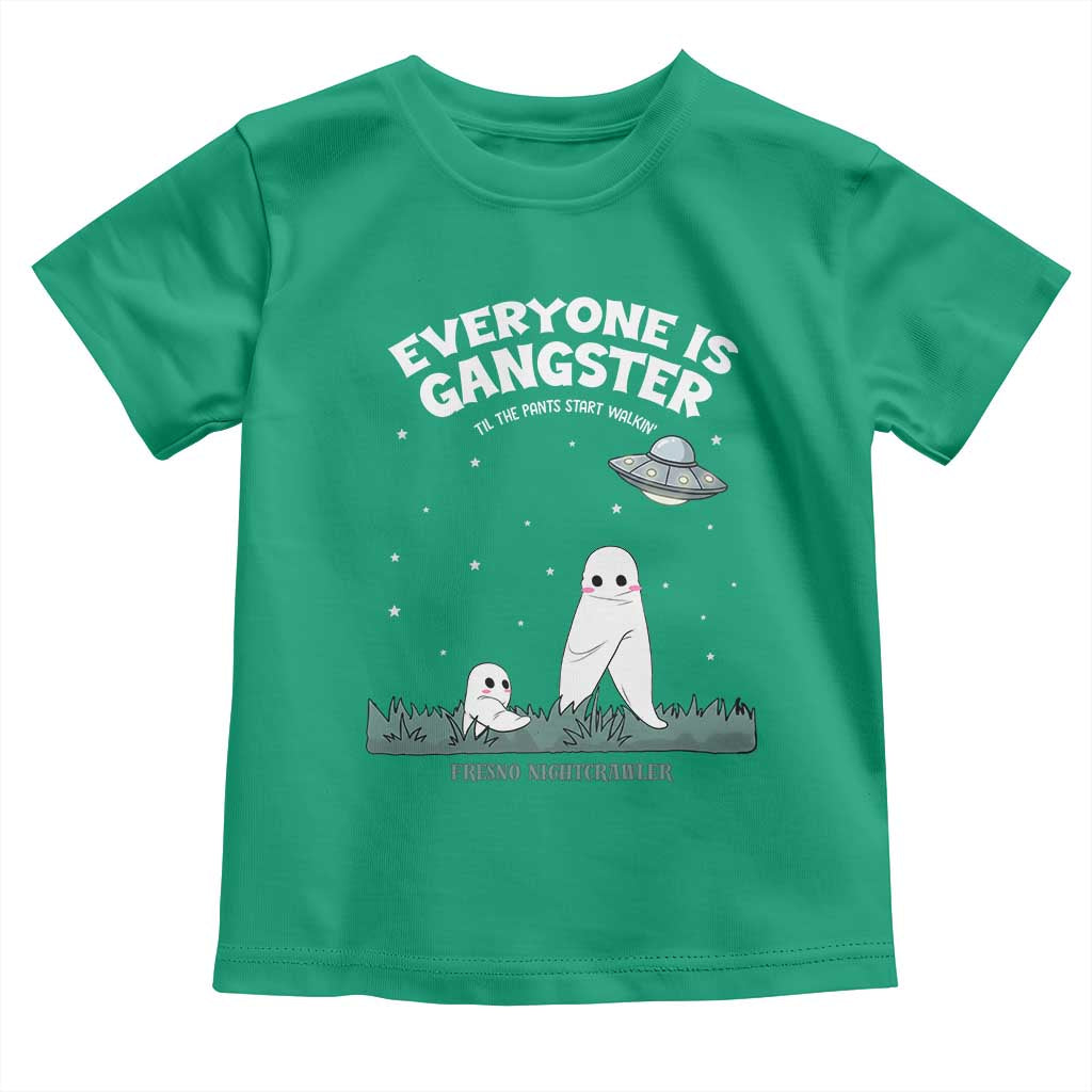 Gangster Til The Pants Start Walkin Nightcrawler Toddler T Shirt Funny Cryptid Hunter TS12 Irish Green Print Your Wear