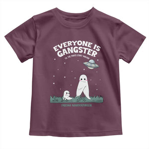 Gangster Til The Pants Start Walkin Nightcrawler Toddler T Shirt Funny Cryptid Hunter TS12 Maroon Print Your Wear