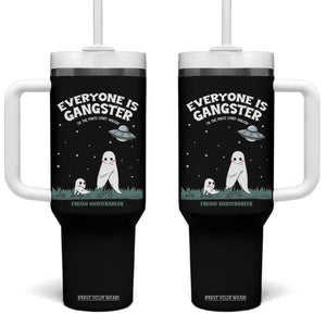 Gangster Til The Pants Start Walkin Nightcrawler Tumbler With Handle Funny Cryptid Hunter TS12 One Size: 40 oz Black Print Your Wear