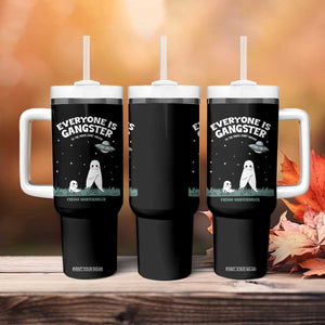 Gangster Til The Pants Start Walkin Nightcrawler Tumbler With Handle Funny Cryptid Hunter TS12 Print Your Wear