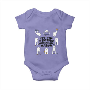 Its The Fresno Nightcrawler Baby Baby Onesie Funny Cryptid Skate Style Gift TS12 Violet Print Your Wear