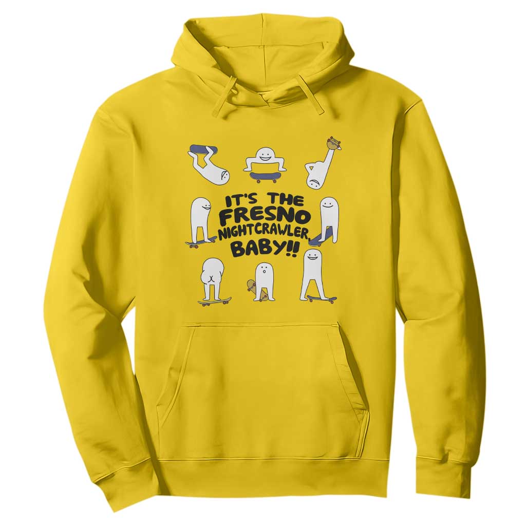 Its The Fresno Nightcrawler Baby Hoodie Funny Cryptid Skate Style Gift TS12 Daisy Print Your Wear