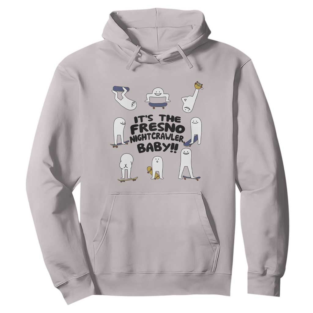 Its The Fresno Nightcrawler Baby Hoodie Funny Cryptid Skate Style Gift TS12 Ice Gray Print Your Wear