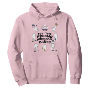 Its The Fresno Nightcrawler Baby Hoodie Funny Cryptid Skate Style Gift TS12 Light Pink Print Your Wear