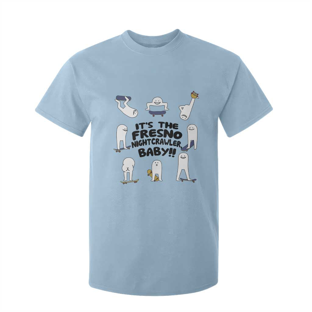 Its The Fresno Nightcrawler Baby T Shirt For Kid Funny Cryptid Skate Style Gift TS12 Light Blue Print Your Wear
