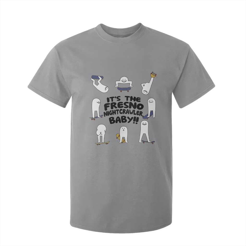 Its The Fresno Nightcrawler Baby T Shirt For Kid Funny Cryptid Skate Style Gift TS12 Sport Gray Print Your Wear