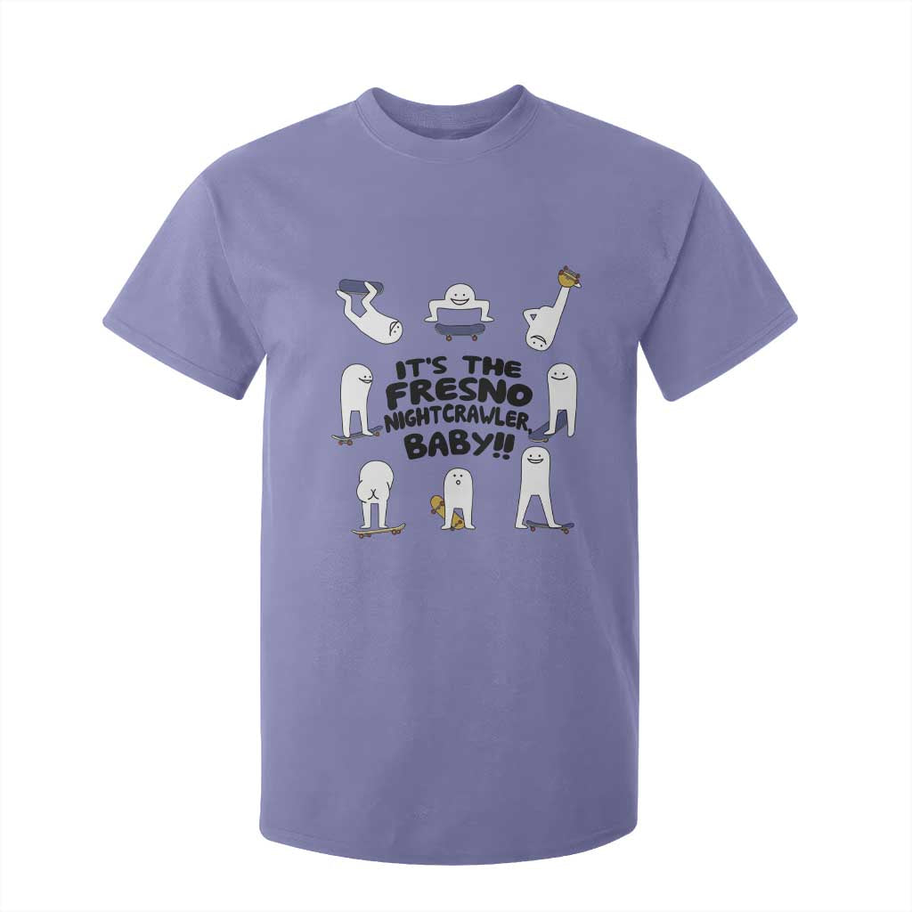 Its The Fresno Nightcrawler Baby T Shirt For Kid Funny Cryptid Skate Style Gift TS12 Violet Print Your Wear