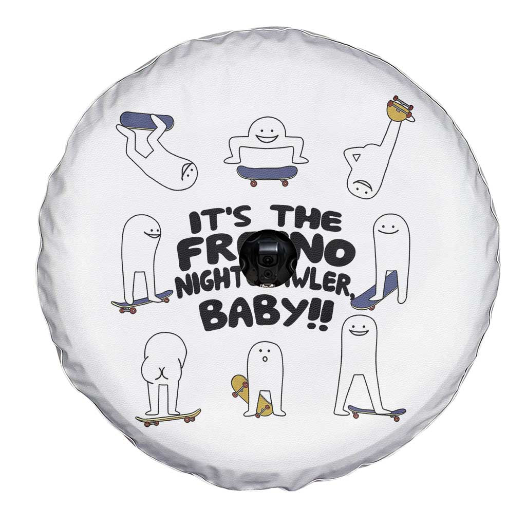 Its The Fresno Nightcrawler Baby Spare Tire Cover Funny Cryptid Skate Style Gift TS12 Print Your Wear