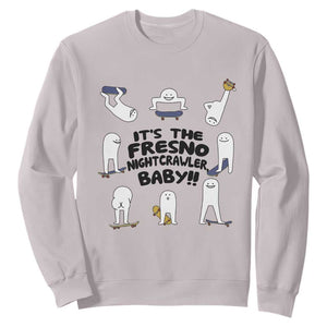 Its The Fresno Nightcrawler Baby Sweatshirt Funny Cryptid Skate Style Gift TS12 Ice Gray Print Your Wear