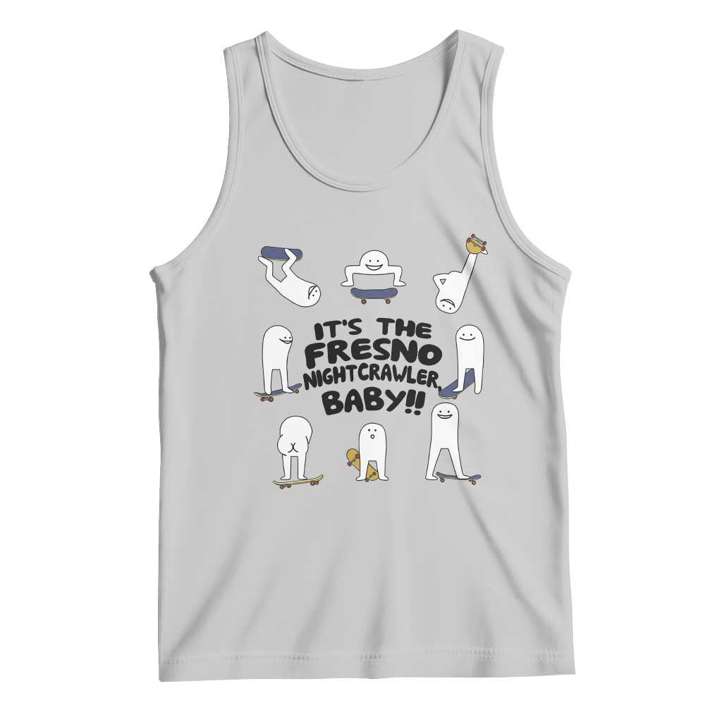 Its The Fresno Nightcrawler Baby Tank Top Funny Cryptid Skate Style Gift TS12 Ash Print Your Wear