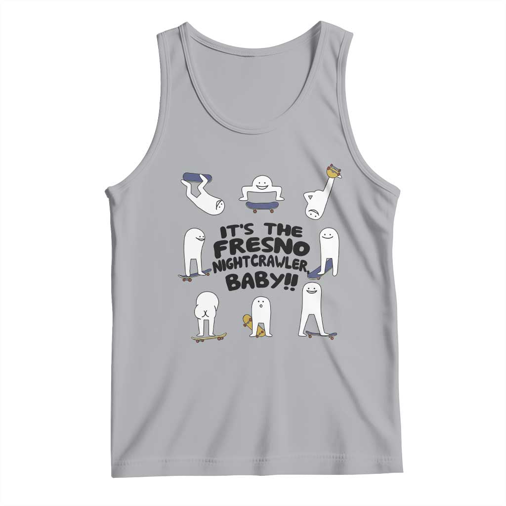 Its The Fresno Nightcrawler Baby Tank Top Funny Cryptid Skate Style Gift TS12 Athletic Heather Print Your Wear