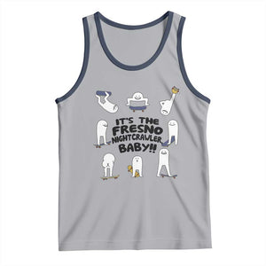 Its The Fresno Nightcrawler Baby Tank Top Funny Cryptid Skate Style Gift TS12 Athletic Heather Navy Print Your Wear