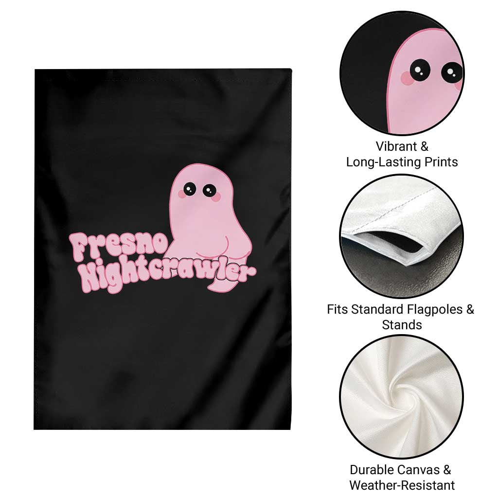Pink Fresno Nightcrawler Garden Flag Cryptidcore Aesthetic Gift For Girl TS12 Print Your Wear