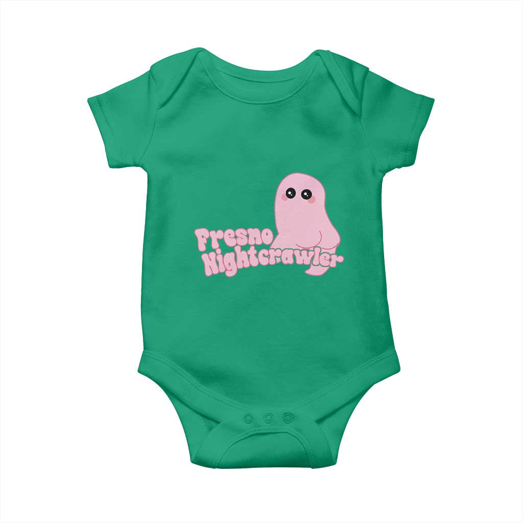 Pink Fresno Nightcrawler Baby Onesie Cryptidcore Aesthetic Gift For Girl TS12 Irish Green Print Your Wear