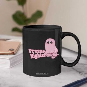 Pink Fresno Nightcrawler Coffee Mug Cryptidcore Aesthetic Gift For Girl TS12 Print Your Wear