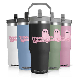 Pink Fresno Nightcrawler Flip Straw Tumbler Cryptidcore Aesthetic Gift For Girl TS12 Print Your Wear
