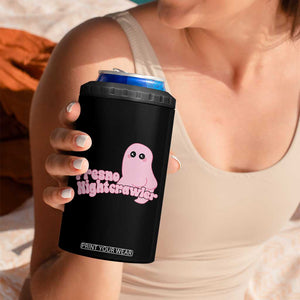 Pink Fresno Nightcrawler 4 in 1 Can Cooler Tumbler Cryptidcore Aesthetic Gift For Girl TS12 Print Your Wear