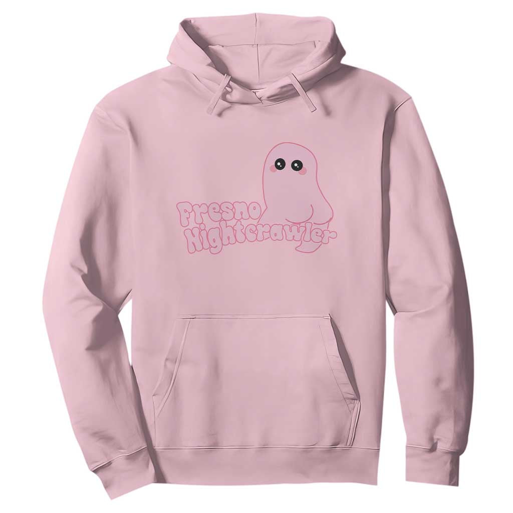 Pink Fresno Nightcrawler Hoodie Cryptidcore Aesthetic Gift For Girl TS12 Light Pink Print Your Wear