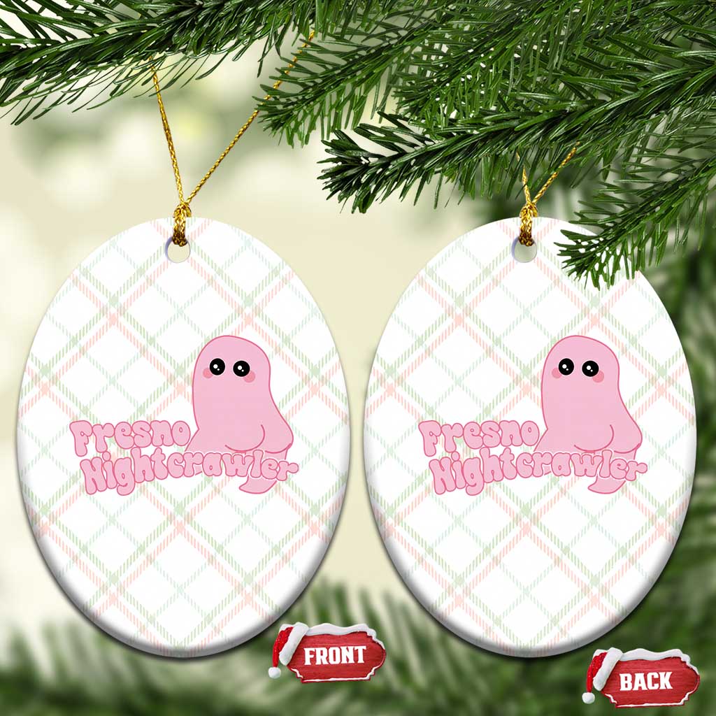Pink Fresno Nightcrawler Ceramic Ornament Cryptidcore Aesthetic Gift For Girl TS12 Print Your Wear