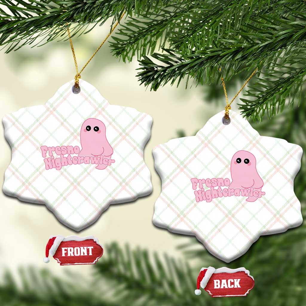 Pink Fresno Nightcrawler Ceramic Ornament Cryptidcore Aesthetic Gift For Girl TS12 Print Your Wear