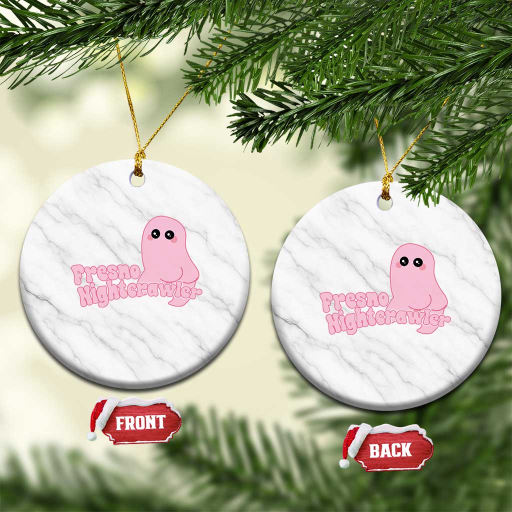 Pink Fresno Nightcrawler Ceramic Ornament Cryptidcore Aesthetic Gift For Girl TS12 1pc White Marble Print Your Wear