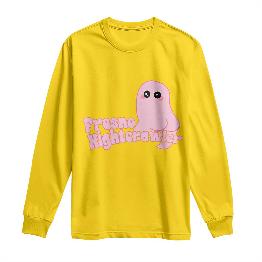Pink Fresno Nightcrawler Long Sleeve Shirt Cryptidcore Aesthetic Gift For Girl TS12 Daisy Print Your Wear