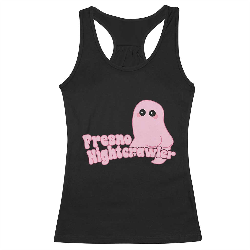 Pink Fresno Nightcrawler Racerback Tank Top Cryptidcore Aesthetic Gift For Girl TS12 Black Print Your Wear
