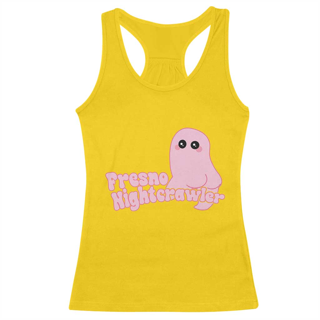 Pink Fresno Nightcrawler Racerback Tank Top Cryptidcore Aesthetic Gift For Girl TS12 Daisy Print Your Wear