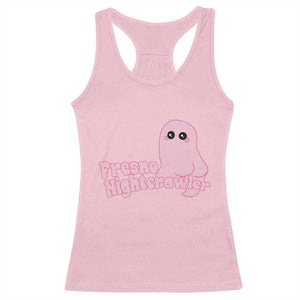 Pink Fresno Nightcrawler Racerback Tank Top Cryptidcore Aesthetic Gift For Girl TS12 Light Pink Print Your Wear